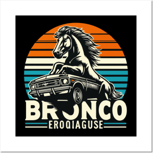 Retro Bronco Posters and Art